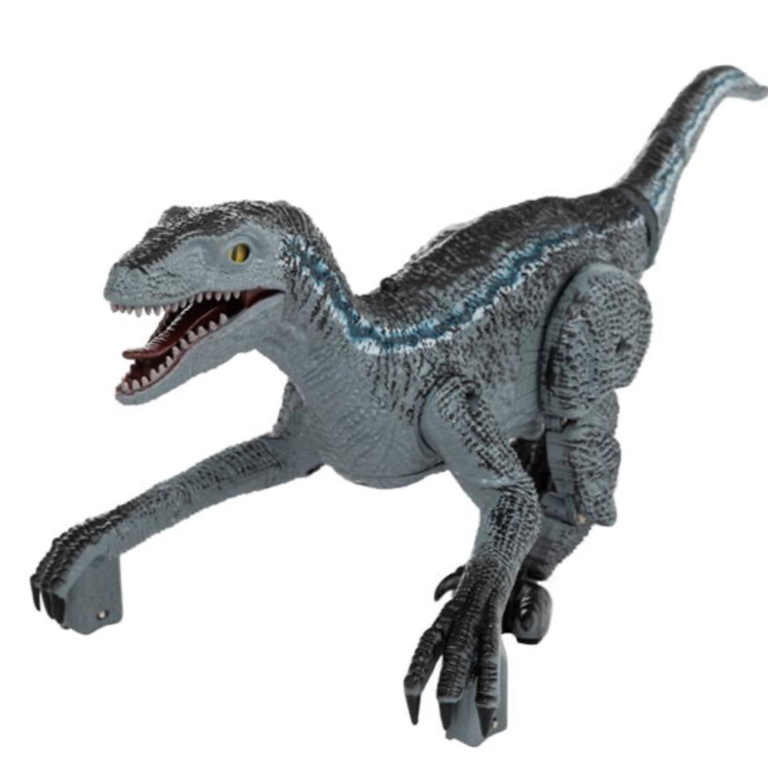 Remote Control Dinosaur Blue Velociraptor