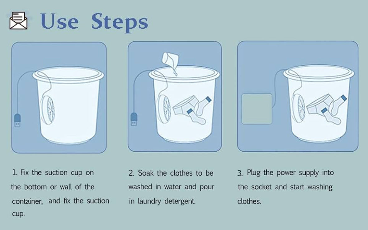 Mini Washing Machine,Turbine Washing Machine Mini Washer Portable Washing Machine, Ultra Sonic Washing Machine with USB for Travel Business Trip or College Rooms
