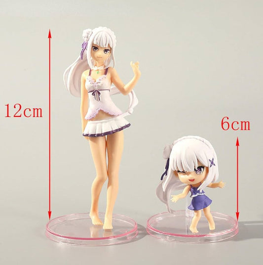 Cute Anime Action Figure,Cartoon Doll Statue Game Figure Model,Drawing Room Ornaments Collection PVC,