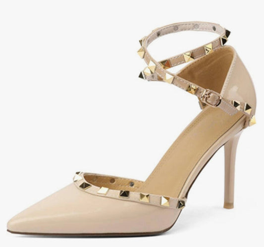 Summer High Heels Women's Shoes Pointed Toe Size 6