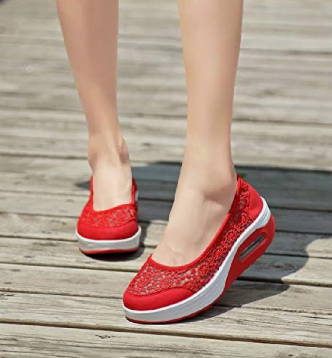 Women's Comfortable Summer Shoes Breathable Non-slip Woven Sneakers Flip Flops