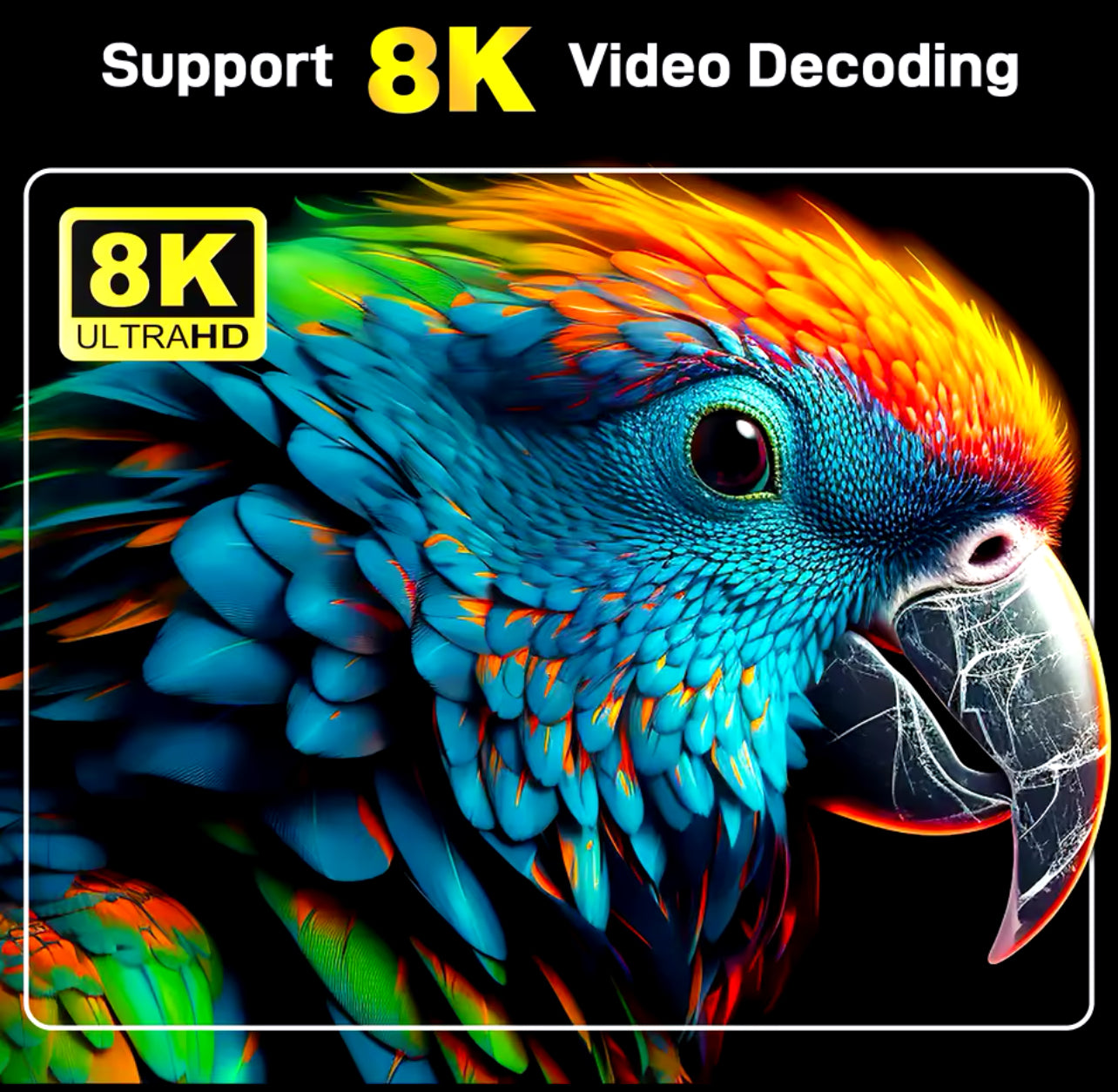 TV98 Pro TV Box Android 14 Allwinner H313 Quad Core 4K Dual Wifi BT Support 8K Video Voice Remote Control Player HD Set Top Box