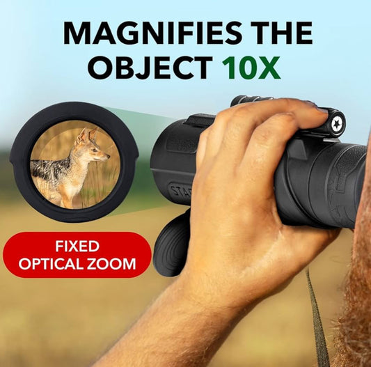 StarScope G3 Monocular Telescope, 10x High Power Monocular, Monocular Telescope for Smartphone Photography,