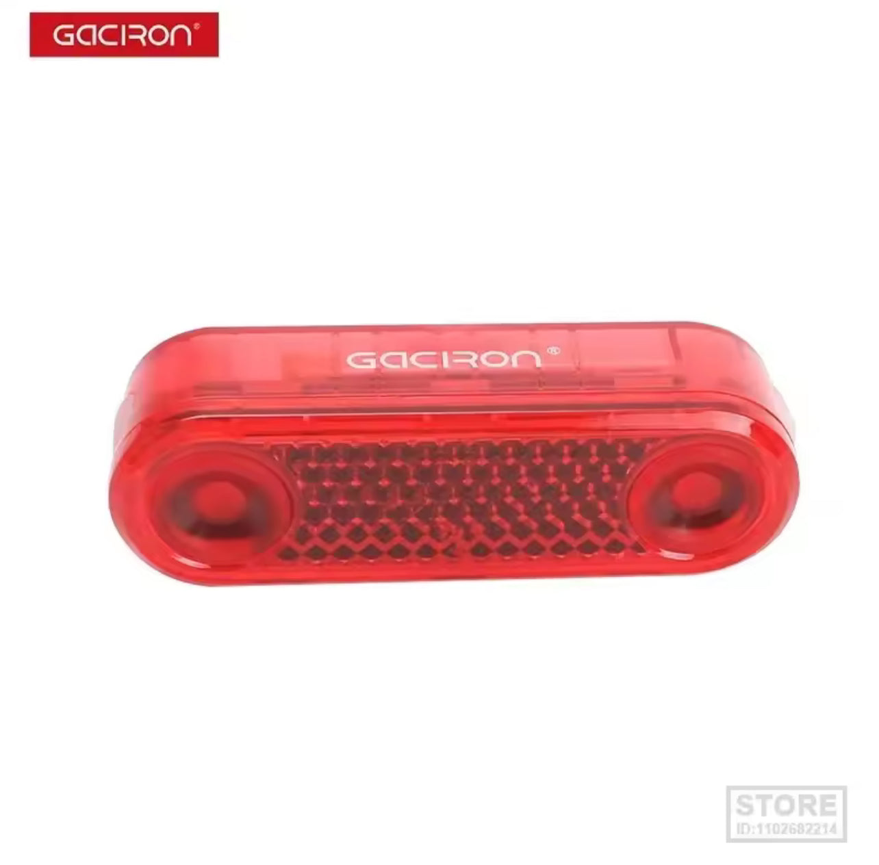 Gaciron W12BR Smart Braking Bike Taillight for Cargo Rack & Saddle Warning Rear Lamp Rechargeable 60lm 100hrs Bicycle