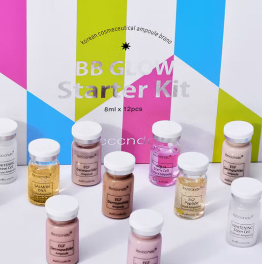 Korea Original Stayve BB Cream Glow Beginner Starter Kit Niacinamide/Peptide Face Skin Care Serum Essence