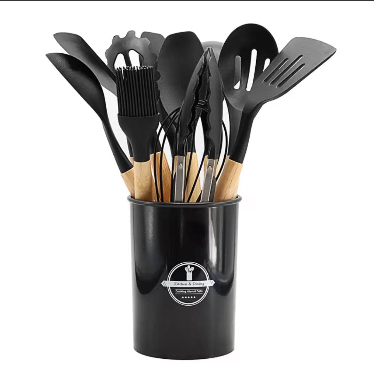 Kitchen Tools 12pcs/Set Non-Stick Silicone Kitchen Utensils Spatula Spoon Cooking Tools Cookware Kitchenware Heat Resistant