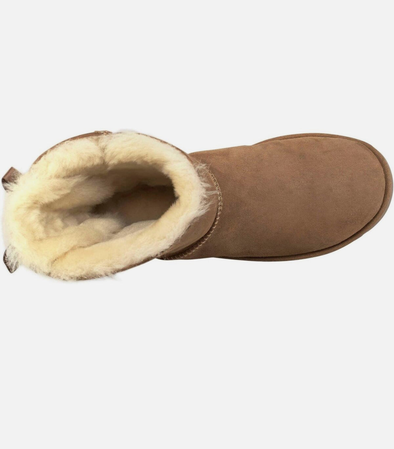 UGG womens BAILEY BOW II Fashion Boot BROWN / GREY AVAILABLE SIZE: 11