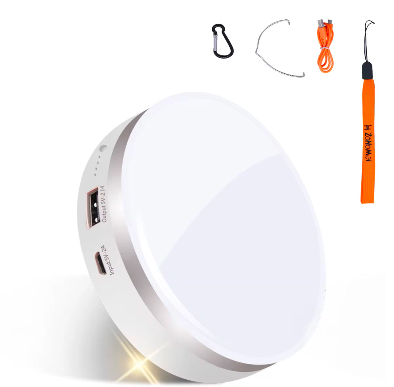 LED Camping Lantern / Power Bank with 4 Power Modes Waterproof Multi-purpose light with 10,000 mAh Battery