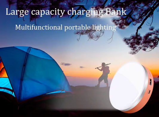 LED Camping Lantern / Power Bank with 4 Power Modes Waterproof Multi-purpose light with 10,000 mAh Battery