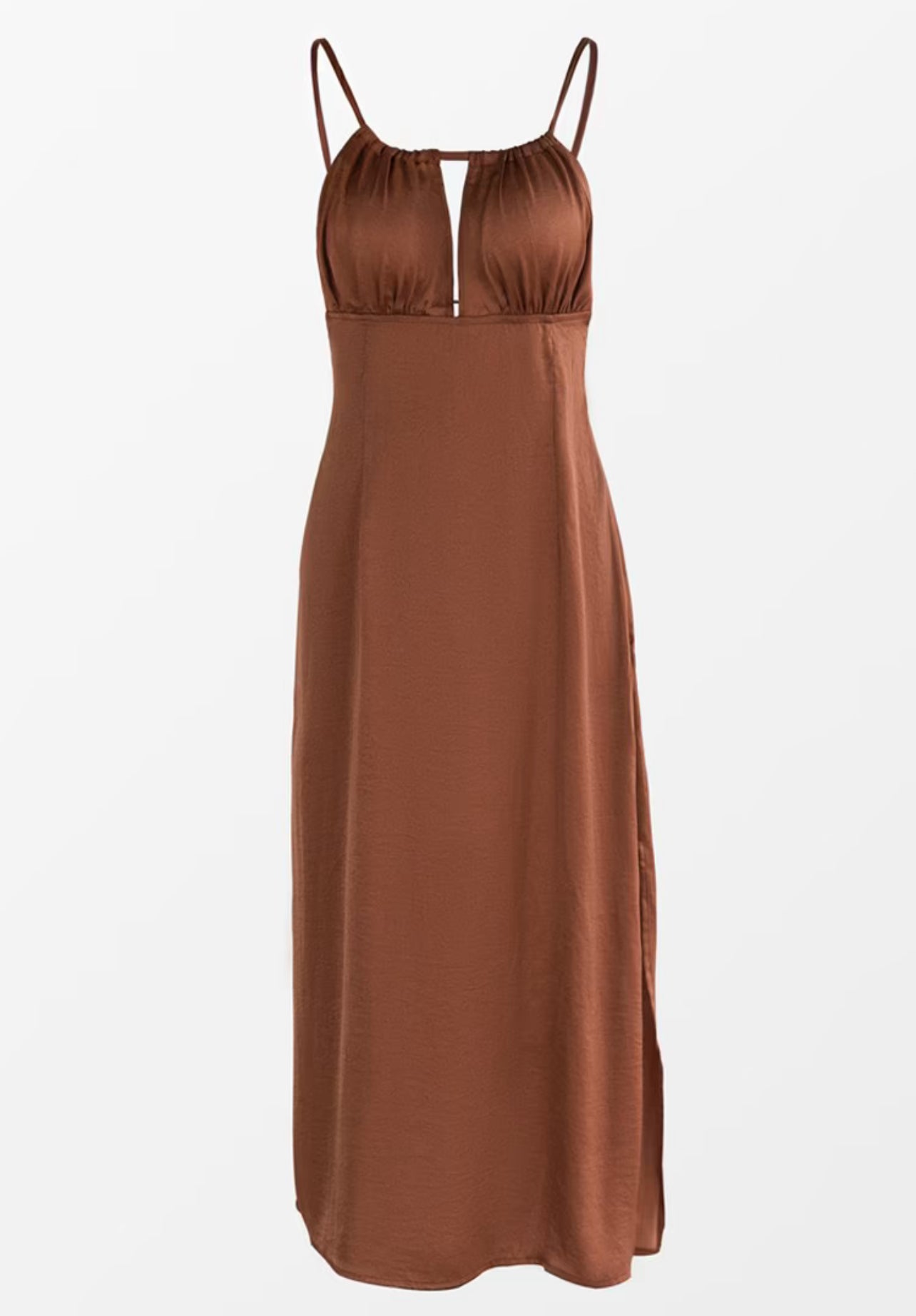 CUPSHE Women’s Caramel Slip Dress