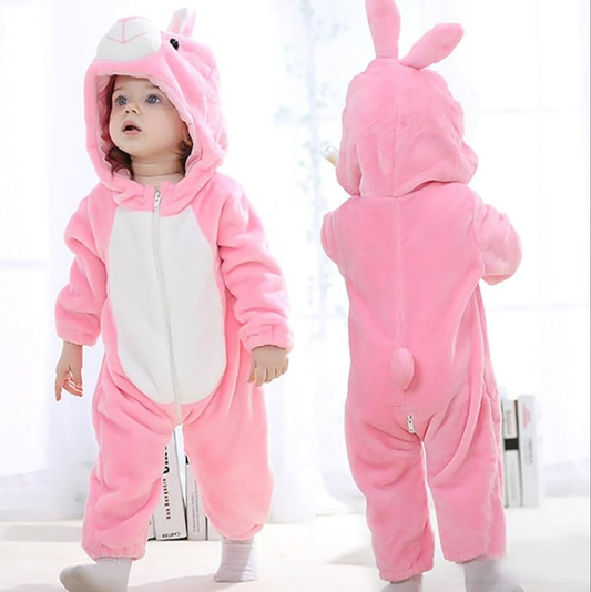 Brand new kids pink buddy rabbit laug