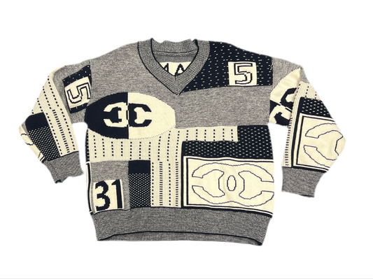 Chanel Knitted Sweater One Size (Small to XL)