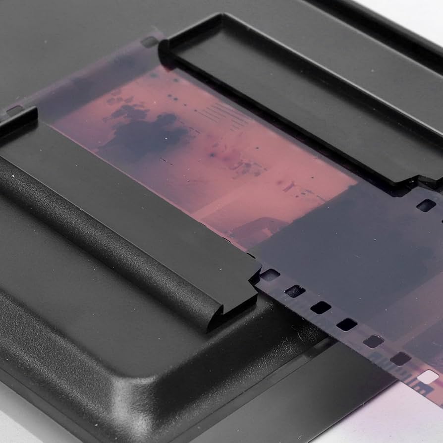 35mm Mobile Film Slide Scanner, Foldable Film Scanner with Editing Sharing Support, LED Backlight for Photography
