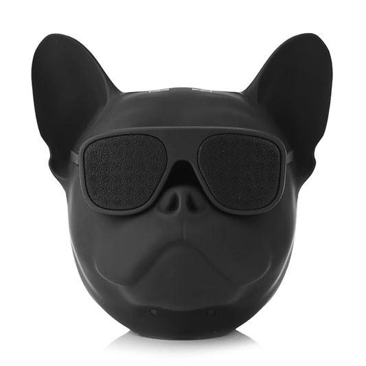 French Bulldog Speaker, Compact Size with 10W Stereo Sound and Long Play