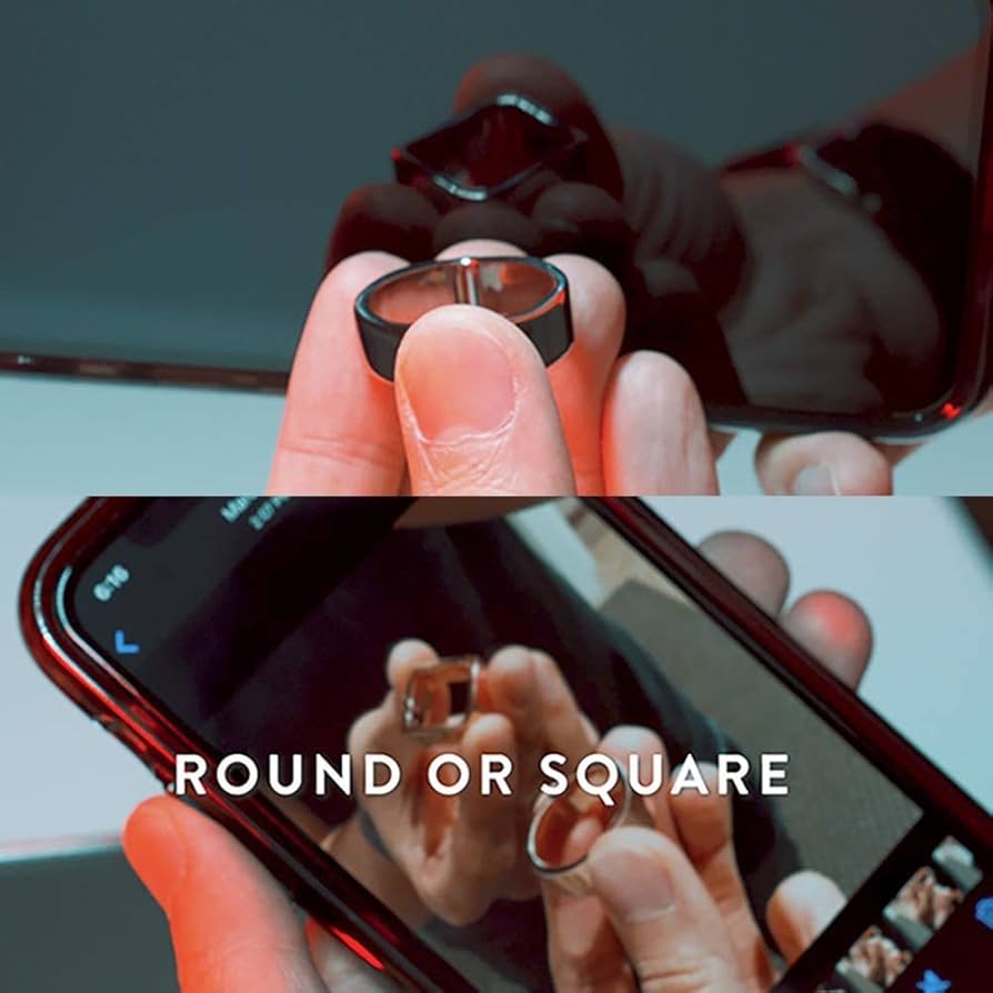 Ambi Ring Magic Tricks Circle Square Magic Magician Accessories Close-up Street Optical Illusion Gimmick Props