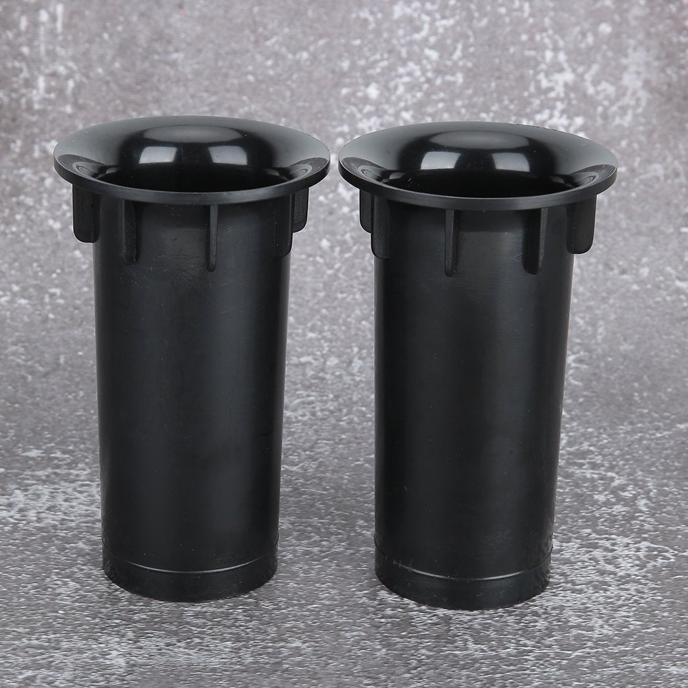 Tube 2PCS T1 Bass Speaker ABS Plastic Smooth Inner Wall Inverted Tube for 5-6 inches Speakers