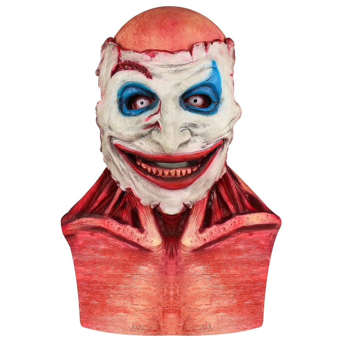 Halloween Mask Tear-Off Type Skeleton Joker or Ghost Rider Double Mask Creepy Halloween Carnival