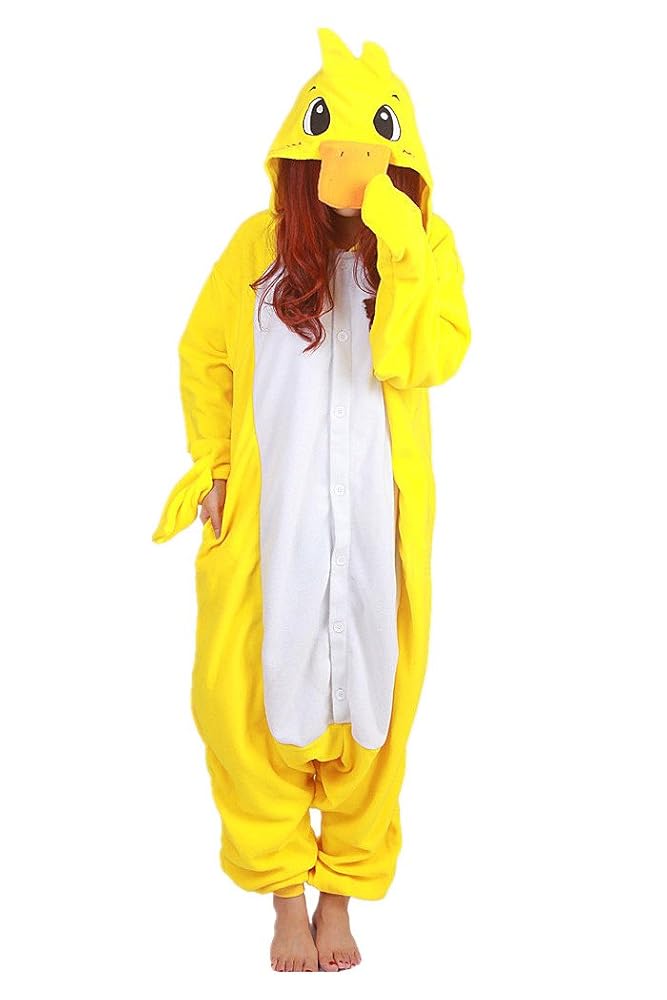 Animal Cosplay Costume Duck Unisex Adult Halloween Costume