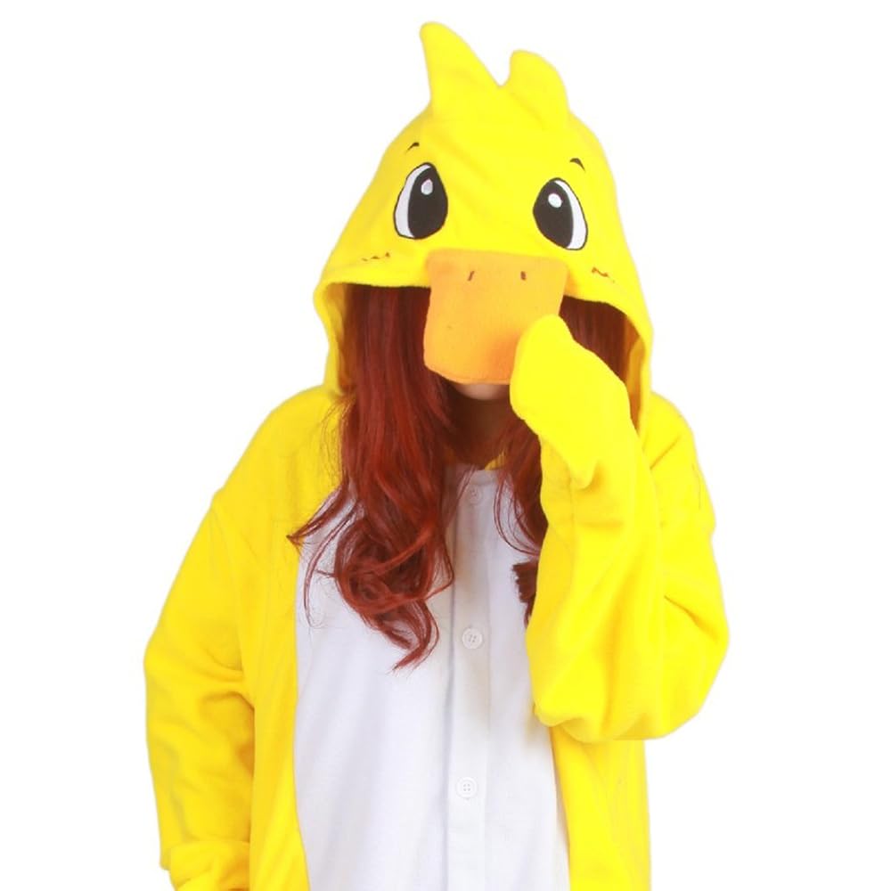 Animal Cosplay Costume Duck Unisex Adult Halloween Costume