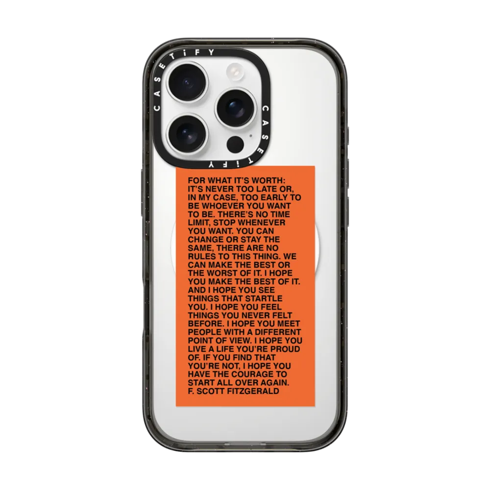 CASETiFY For What It's Worth Phone Case by Quotes by Christie For Apple iPhone 11