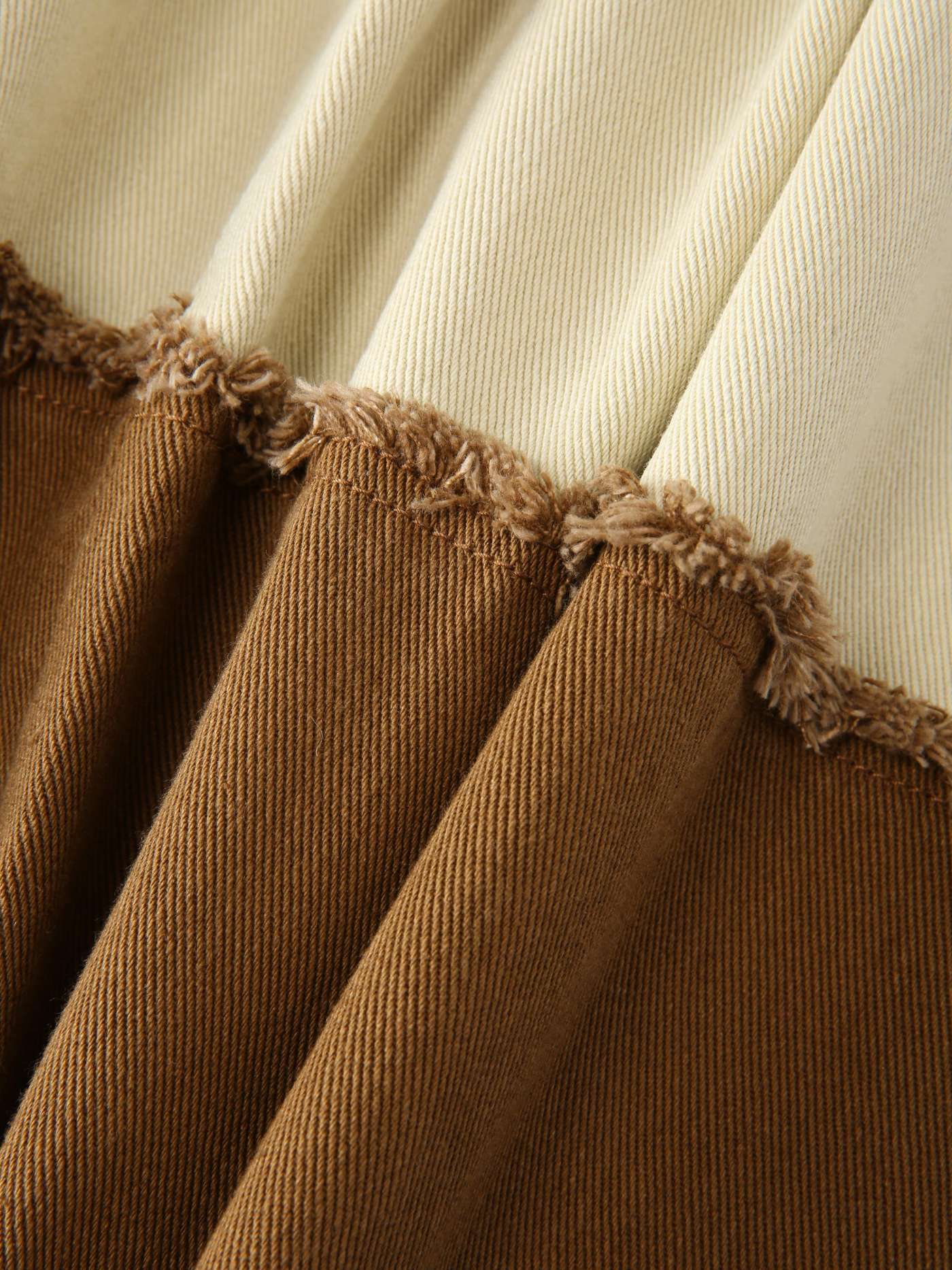 CIDER CHOCOLATE DIPPED TAN JEANS
