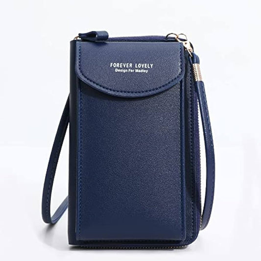Women Diagonal PU Multifunctional Mobile Phone Clutch Bag Ladies Purse Large Capacity Travel Card Holder Passport Cover Wallet for Women Wallet Womens Wallets Wallets Min