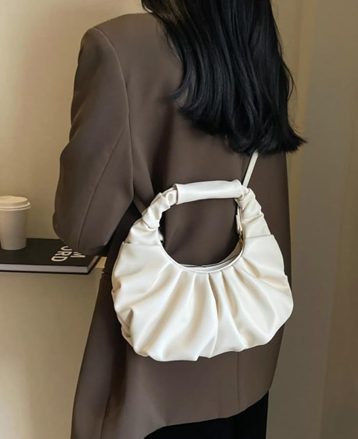 RUCHED CROISSANT GRAB BAG