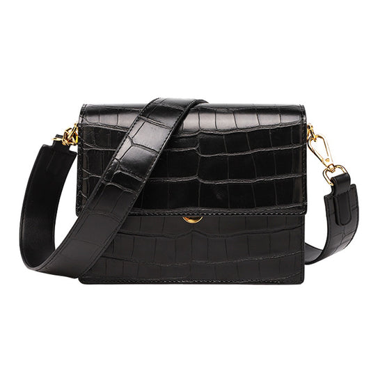 Women's Handbag, Leather Shoulder Bag Mini Flap Crossbody Bag