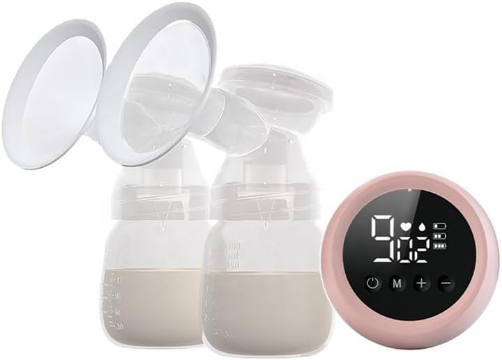 Painless electronic portable double electric baby breastfeeding milk breast pump