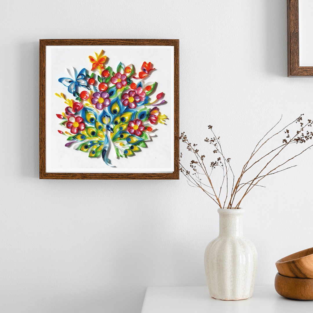 Filigree Painting Kit - Peacock