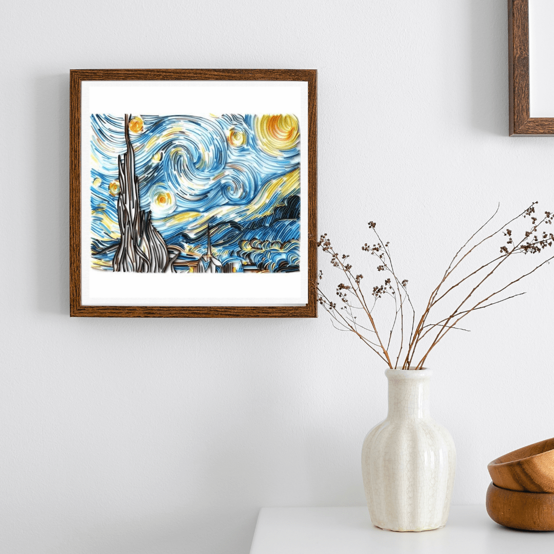 Filigree Painting Kit - Starry Sky