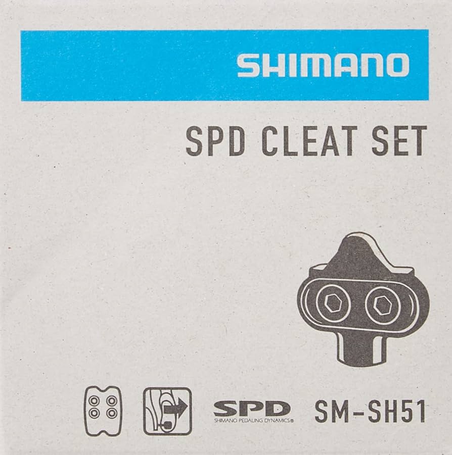 SHIMANO SM-SH51 Plate Set with Counter Plate Black One Size
