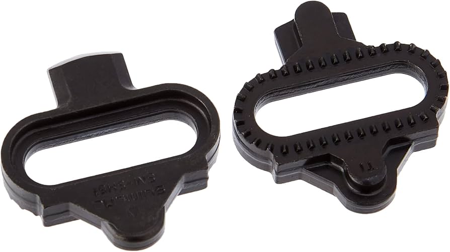 SHIMANO SM-SH51 Plate Set with Counter Plate Black One Size