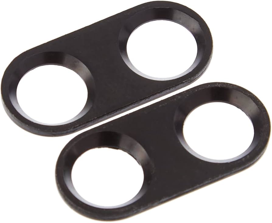 SHIMANO SM-SH51 Plate Set with Counter Plate Black One Size