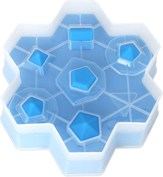 Food Grade Silicone Dice Ice Cubes Tray Mould for Whisky Beer Drinks, Easy Release Non Stick Flexible Chocolate Mould, Kitchen Supplies