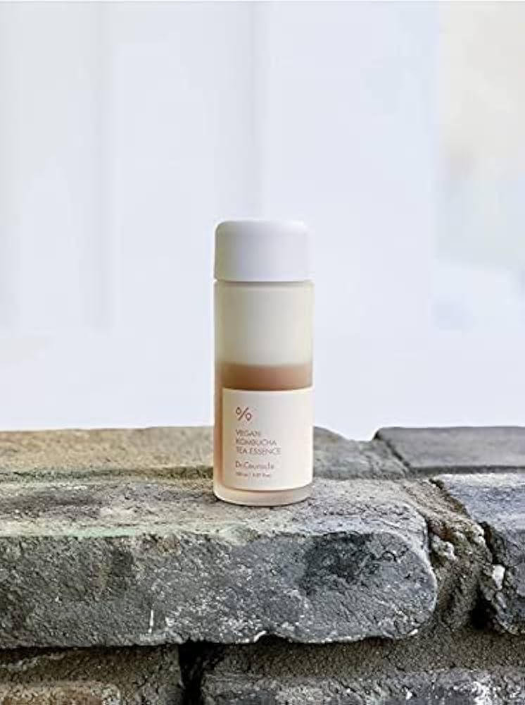 Dr.Ceuracle Vegan Kombucha Tea Essence 5.07 fl.oz. | Detoxifying impurities for healthy complexion and providing hydration, Vegan all in one essence for All skin Types with Kombucha Tea Extract