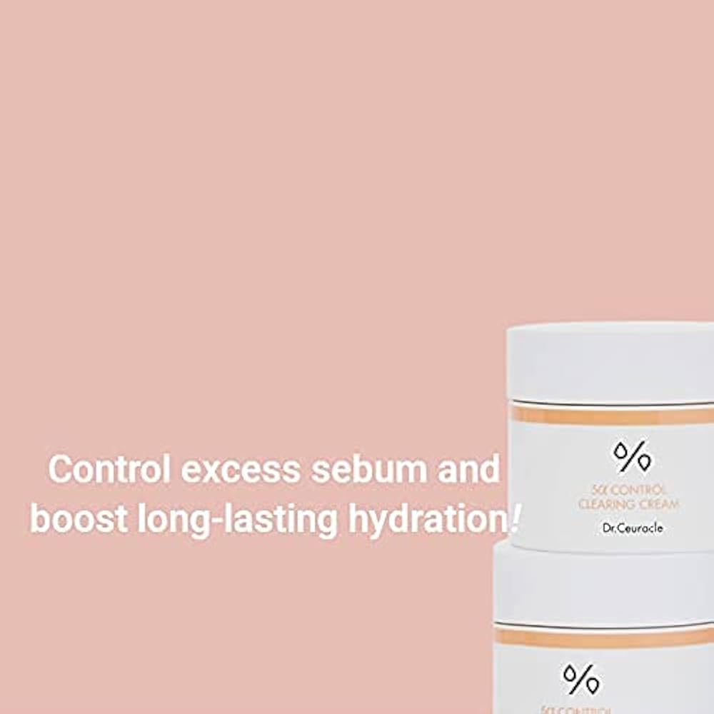 Dr.Ceuracle 5α Control Clearing Cream 50ml/1.69 oz - The lightweight Gel-Type Cream that Controlling Excess Sebum