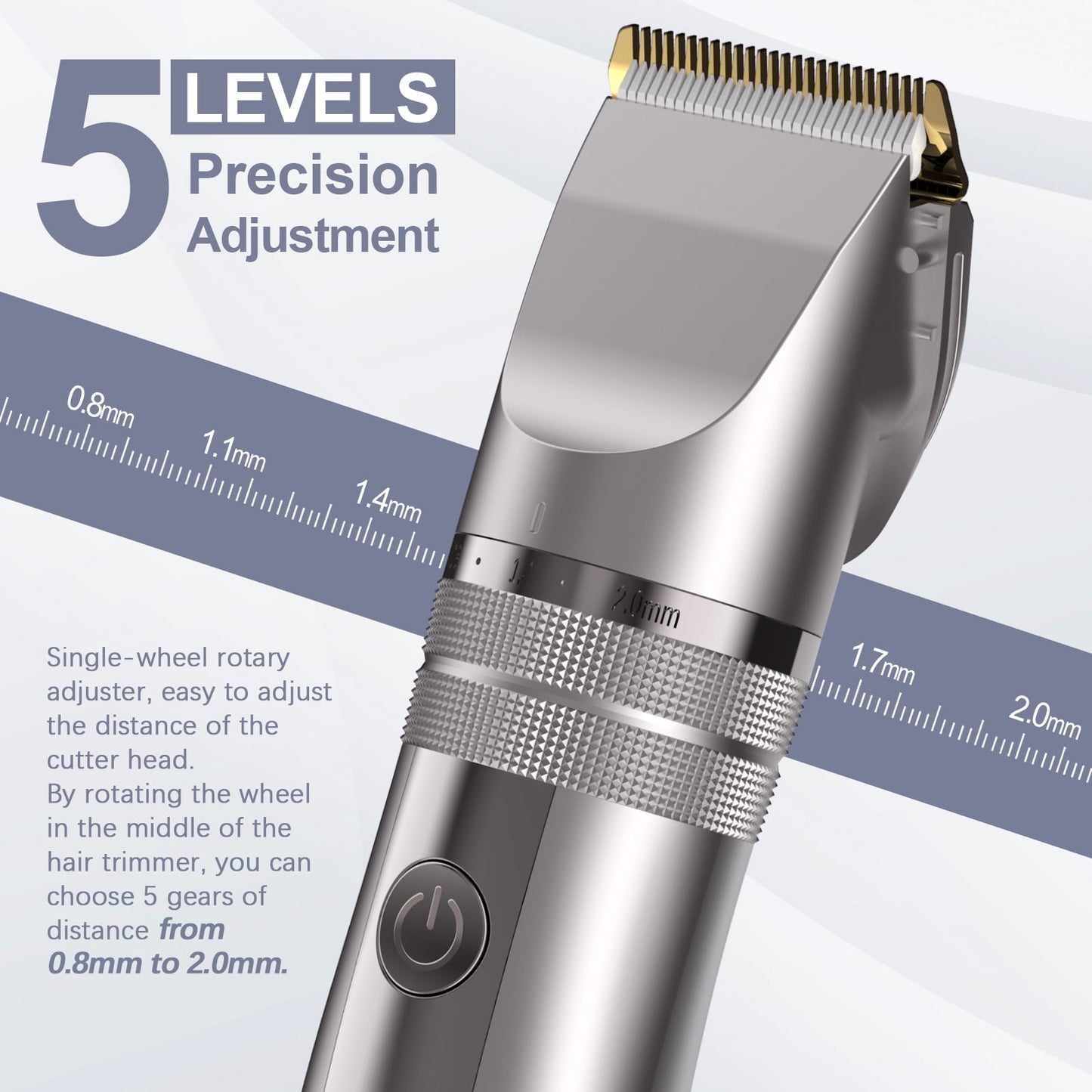 SEJOY Hair Clippers for Men, Cordless Barber Clippers Professional Hair Cutting Kit,Rechargeable Home Haircut，Grooming Set with High-Performance Electric Clippers