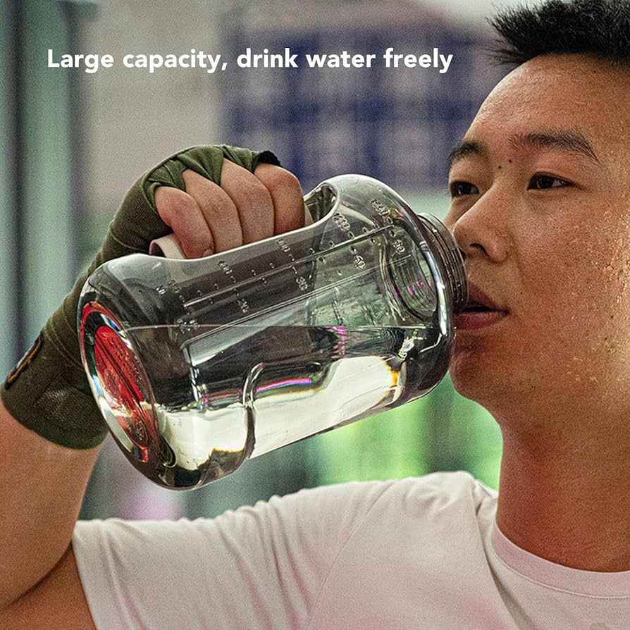 1.5L Hydrogen Water Bottle Large Capacity, Distilled Hydrogen Water with SPE PEM Technology, Echo Go Hydrogen Water Bottle for Home and Fitness Daily Drinking