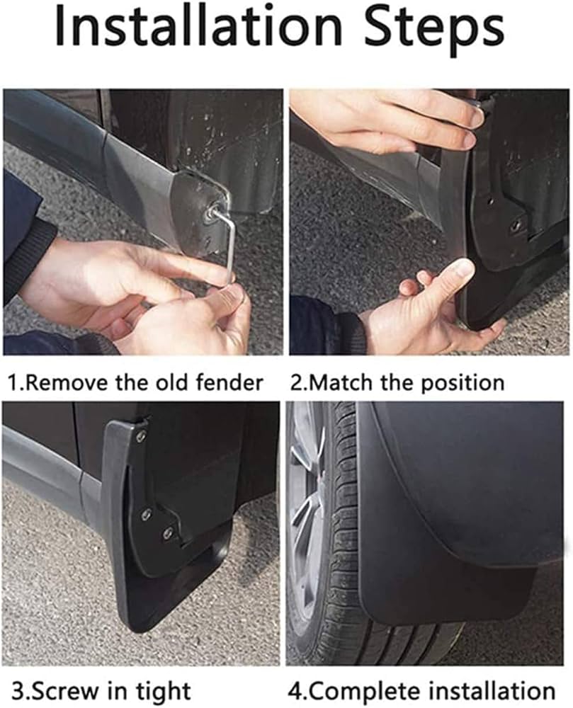 Splash Guards for Accessories Mazda CX5 2017 2020 Front Rear Mud Flaps Mudguard