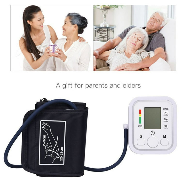 Blood Pressure Monitor for Home Use, Upper Arm BP Machine with Large Cuff