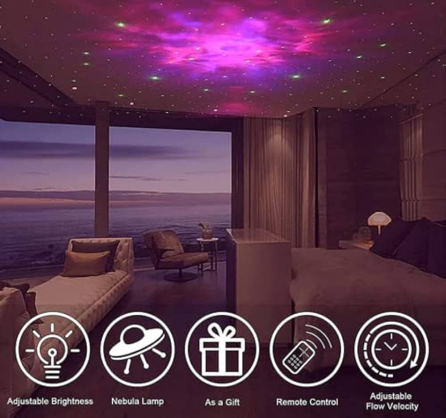 Smarter Living – Astronaut Spaceman Explorer Action Figure and Starry Sky Projector, Includes Remote, Multiple Lighting Modes and Scenes, Hours of Amazement and Fun for All Ages