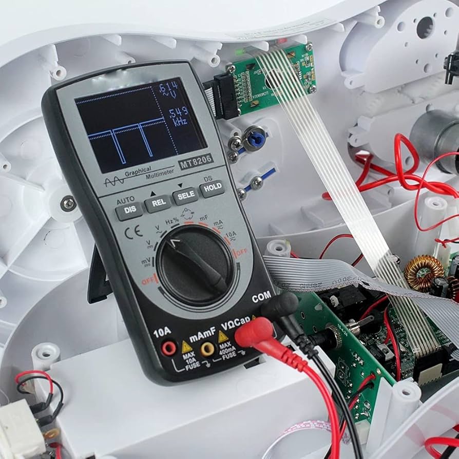 MUSTOOL MT8206 2 in 1 Intelligent Digital Oscilloscope Multimeter with Analog