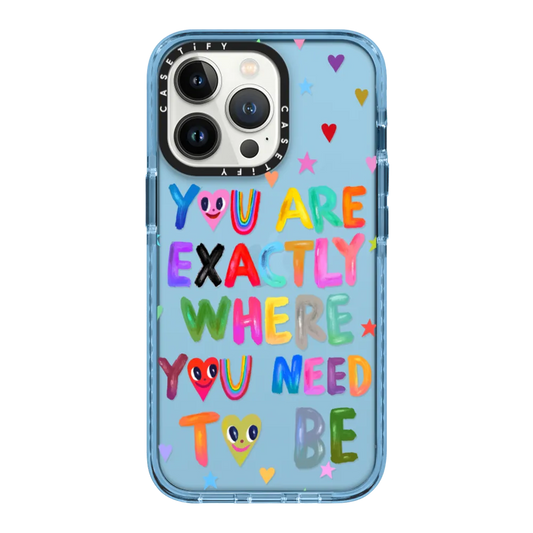 CASETiFY You are exactly where you need to be For Apple iPhone 13 Pro