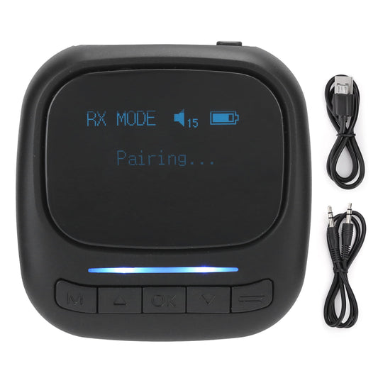 Oled Bluetooth Adapter Wireless Transmitter And Receiver 2 In 1
