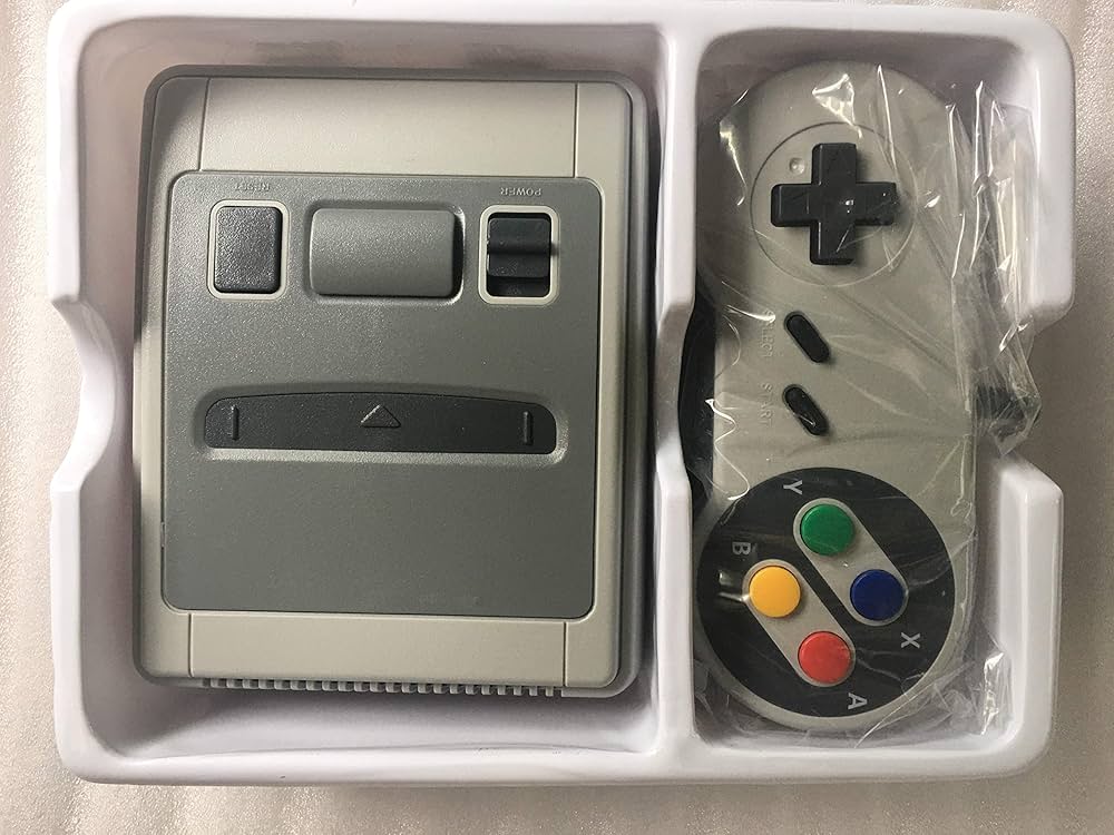Super Mini Game Console Entertainment System Built-in 620 Classic Games with Two Controllers