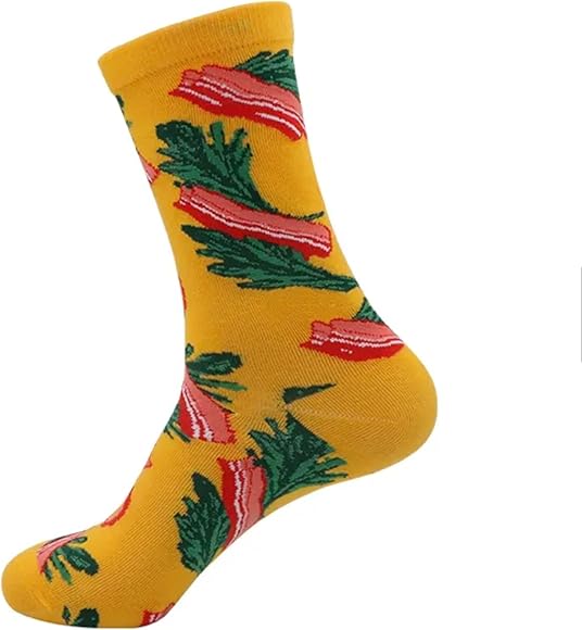 pizza socks - Pizza Patterned Dress Socks - Funny Pizza Socks - Funny Novelty socks, Funny Crew Socks, Unisex sizing., Multi