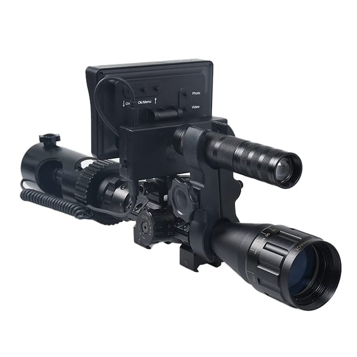 Secure Lyfe Clear Vision Megarei 2 Day and Night Infrared LED For Hunting Connected to your scope