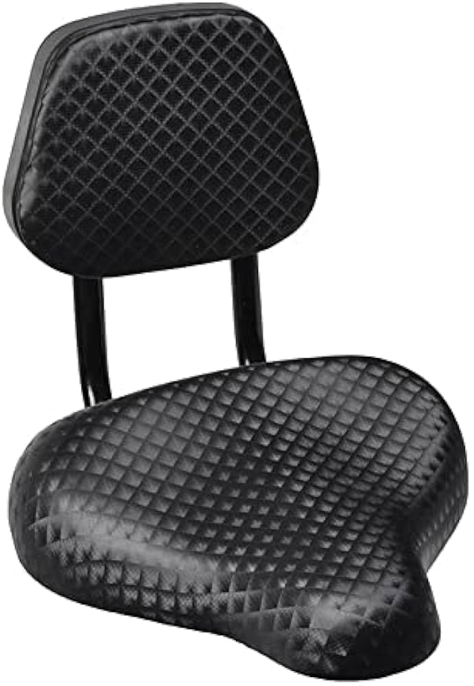 Bike Seat,Bicycle Saddle Comfortable Wide Padded Mountain Bike Seat, Bicycle Seat Back Cycling Seat Cushion Saddle Back Universal Bicycle Accessories