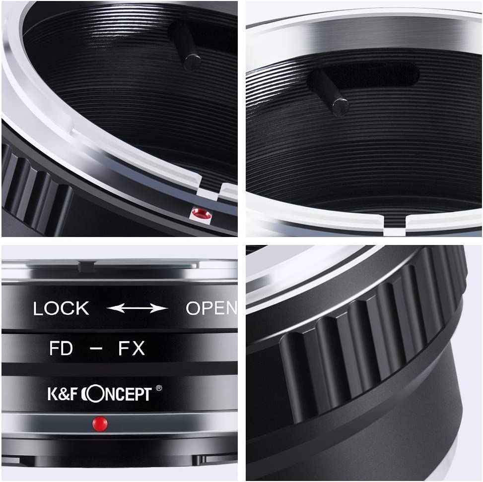 K&F Concept Manual lens adapter ring FD-FX